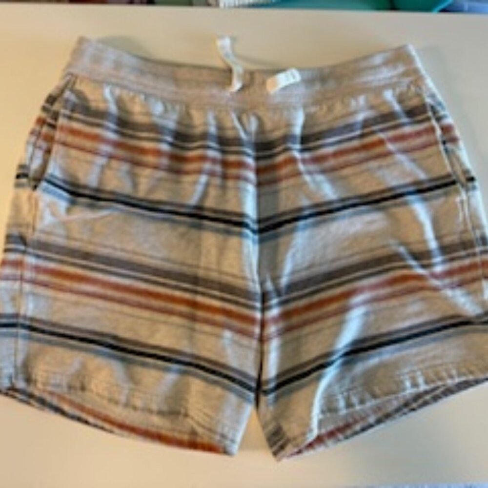 Men's Hollister Striped Sweat Shorts Size Medium